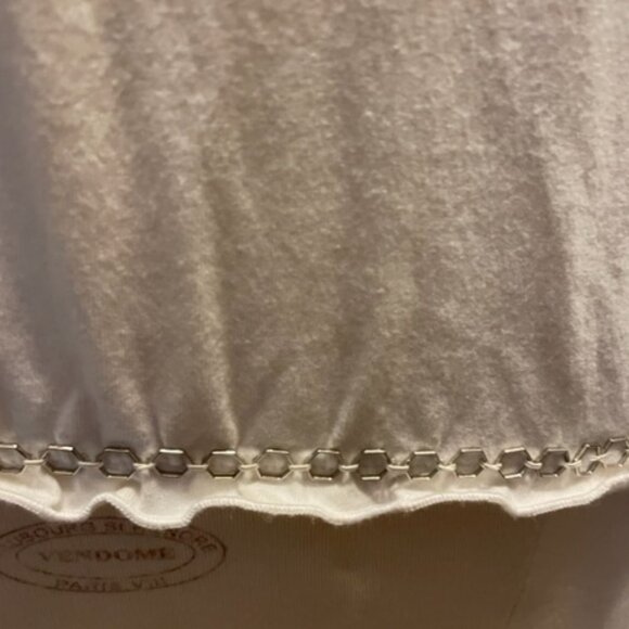 Colour Eighteen long sleeve V-neck tee with metal ring smocking in cream NWOT - Picture 5 of 8